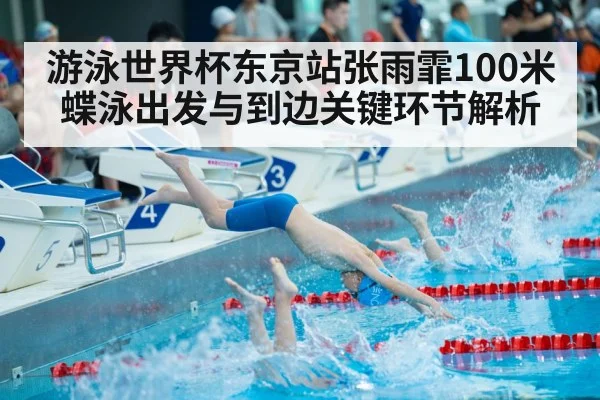 swimmer diving off starting block
